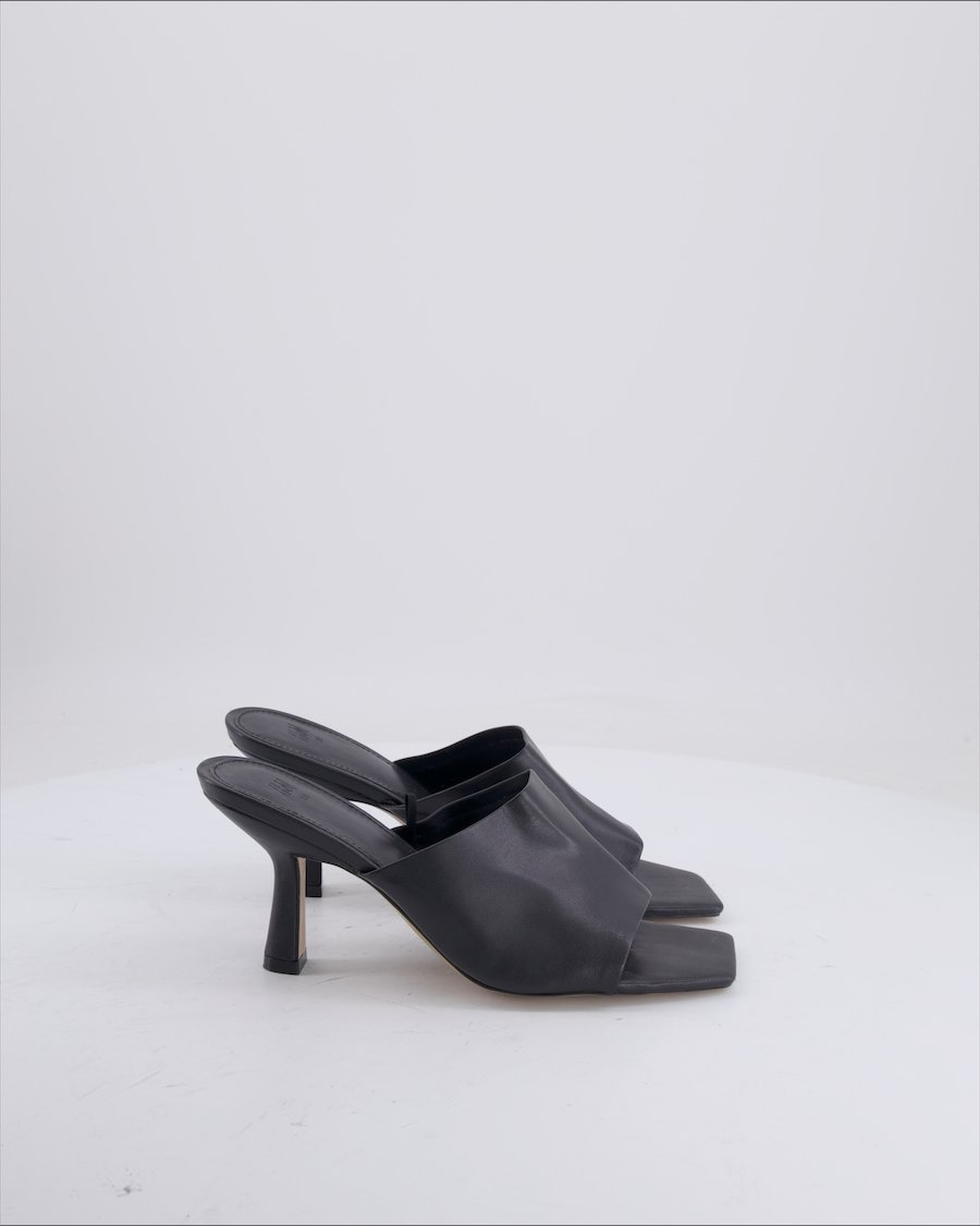 H&M Heels Leather Black 38 EU