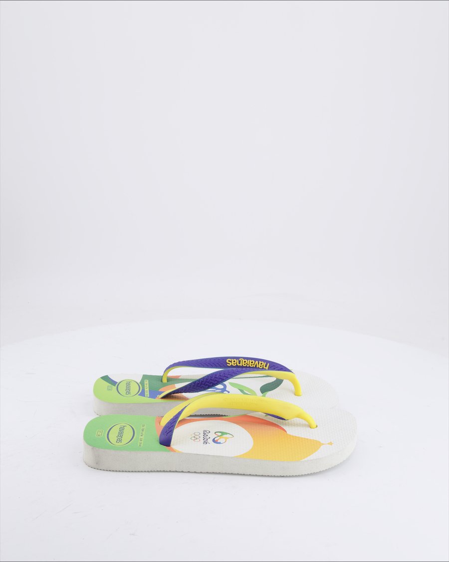 Havaianas Sandals Rubber White 38 EU