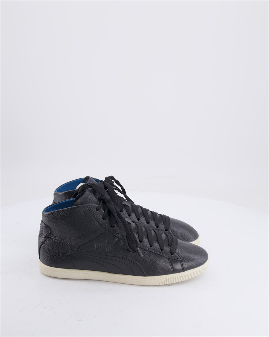 Puma Trainers Leather Black 38 EU