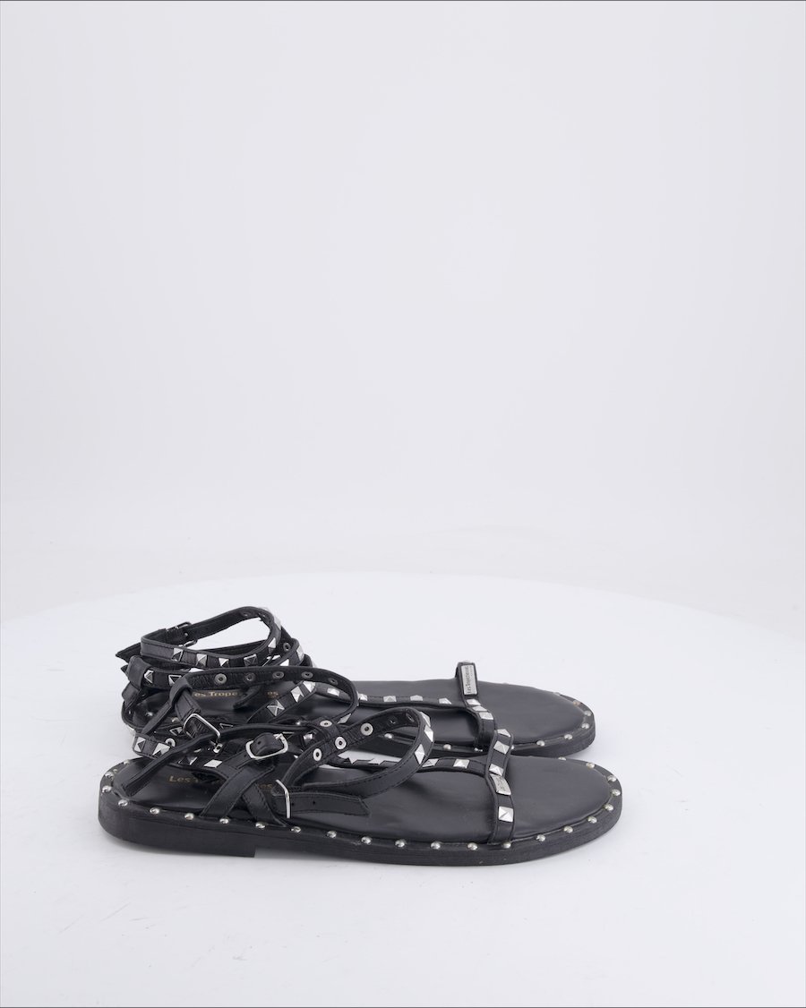 Les Tropeziennes Sandals Polyurethane Black 39 EU