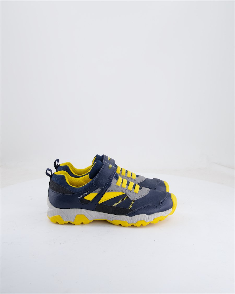 Geox Trainers Leather Blue 37 EU