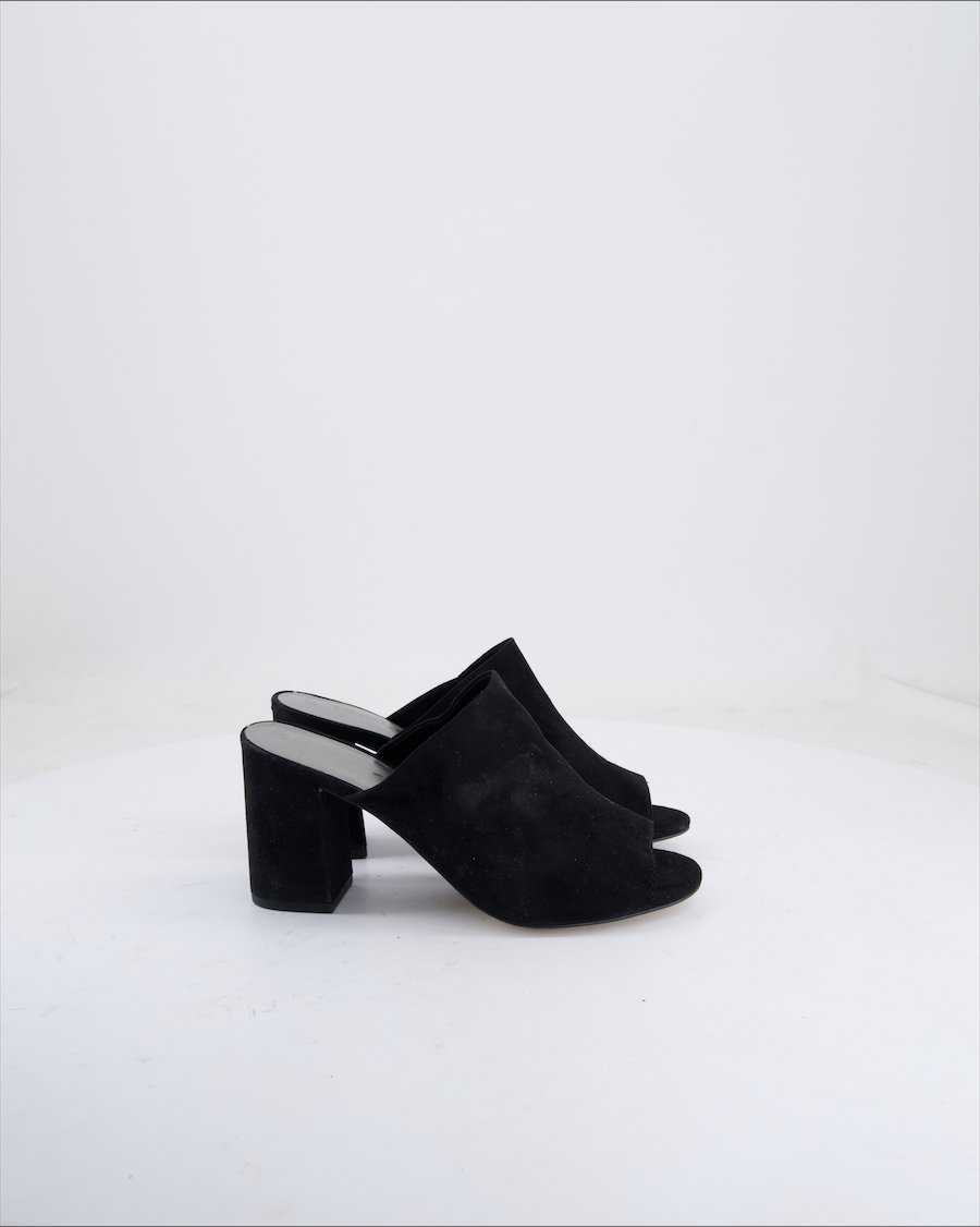 Rieker Heels Suede Black 38 EU