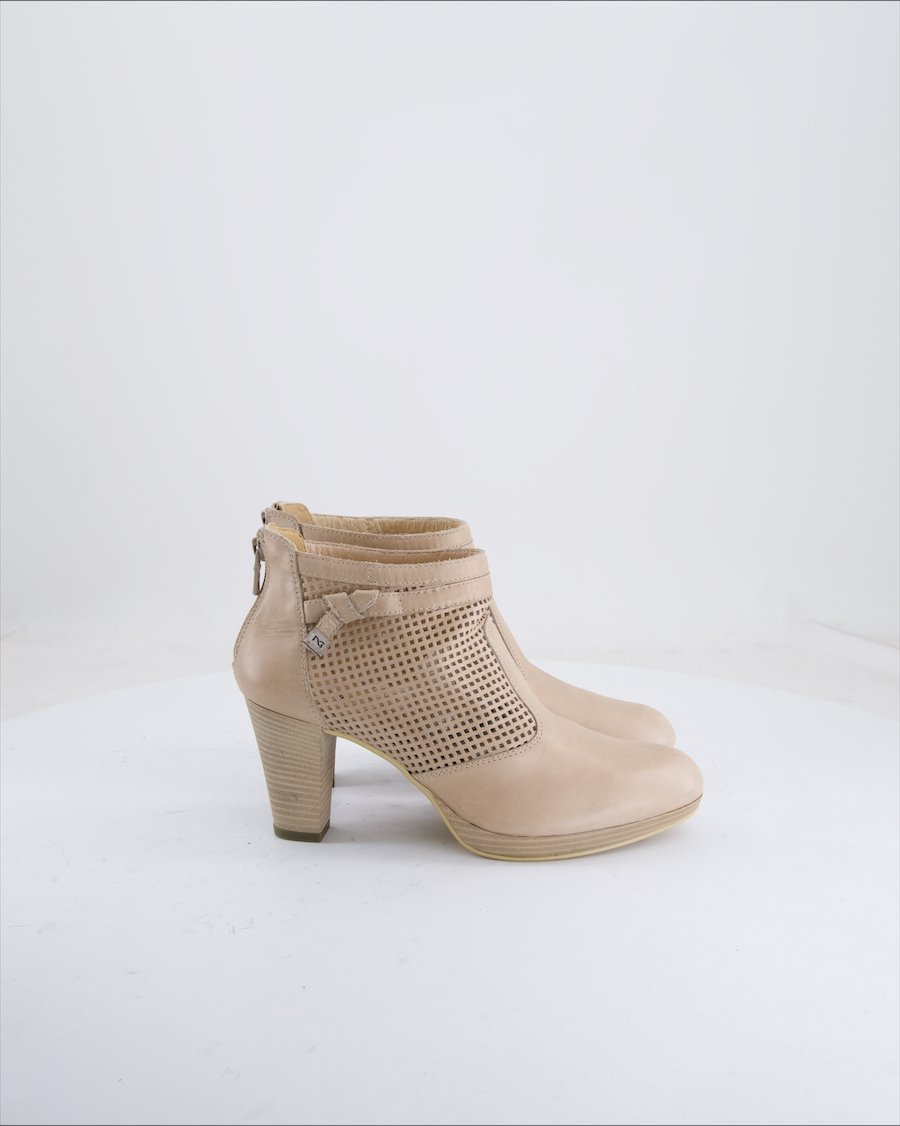 Nero Giardini Ankle boots Leather Beige 39 EU
