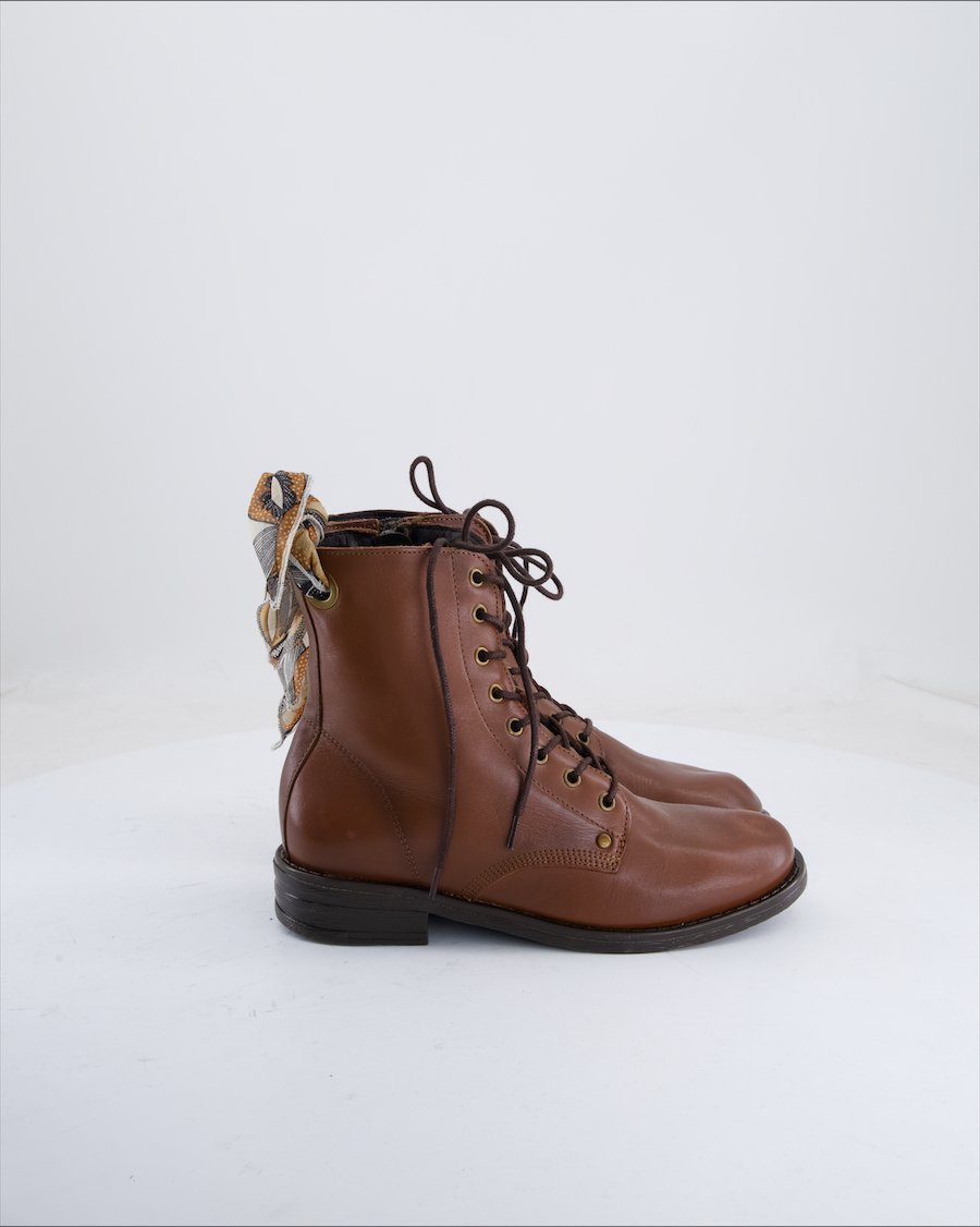 Eram Ankle boots Leather Brown 37 EU