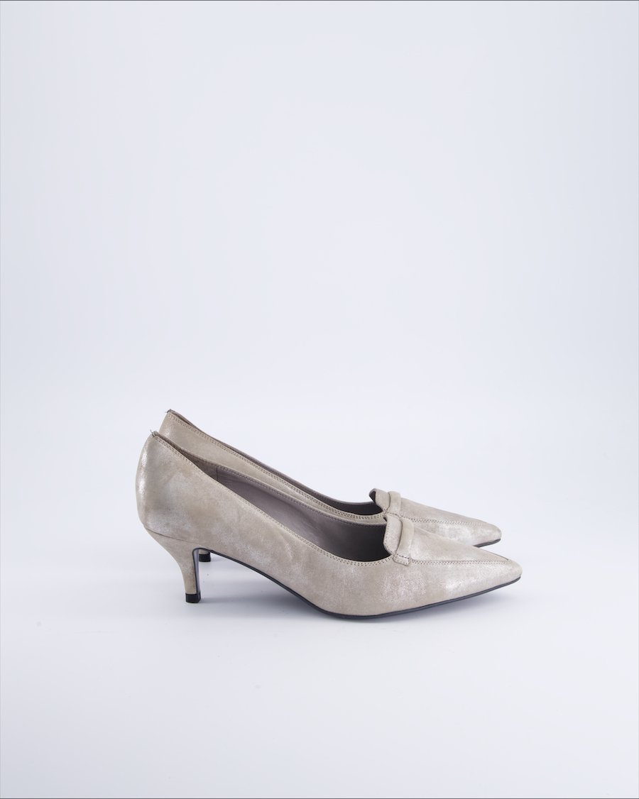 Kennel Und Schmenger Heels Leather Silver 40 EU