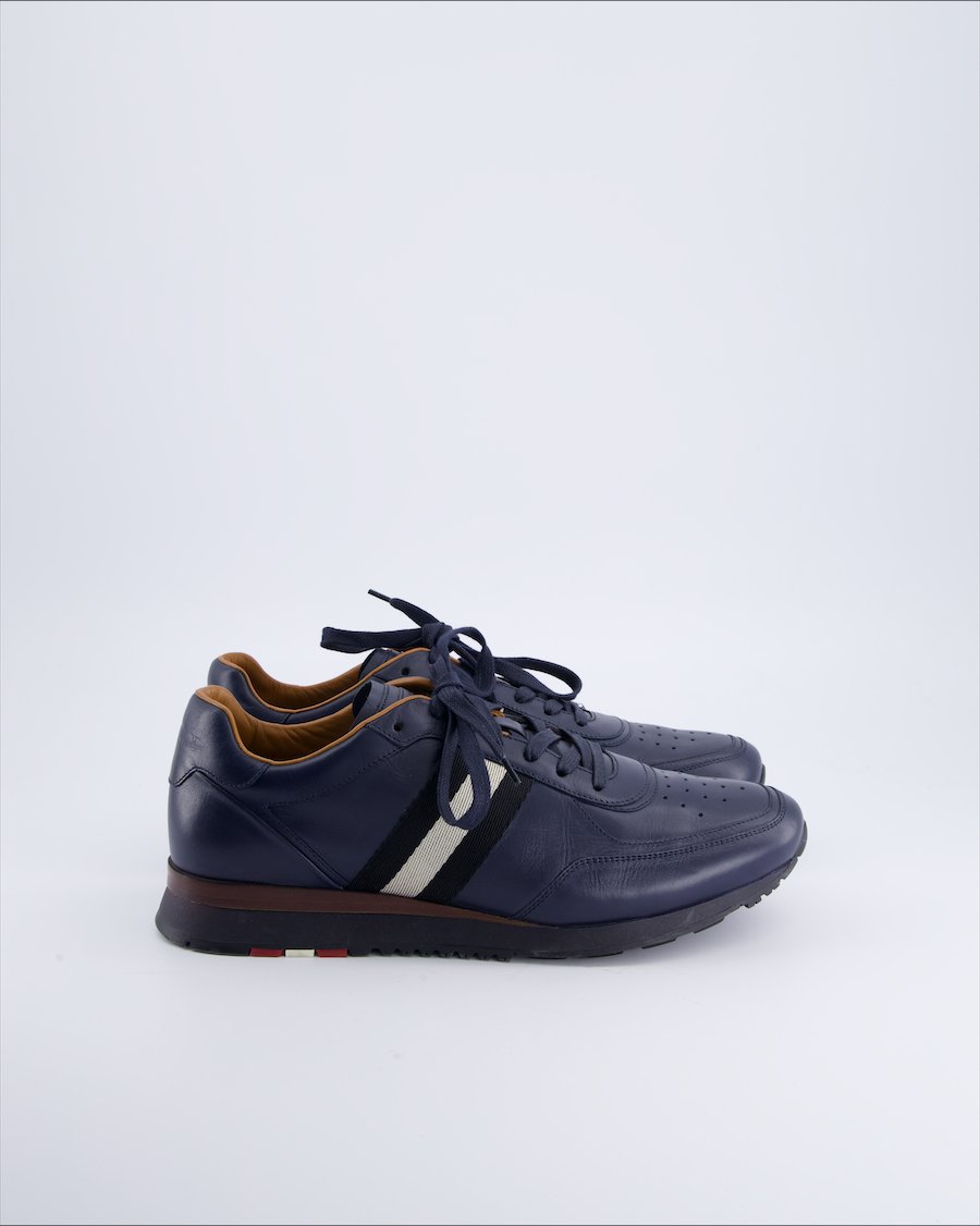 Bally Trainers Leather Blue 43,5 EU