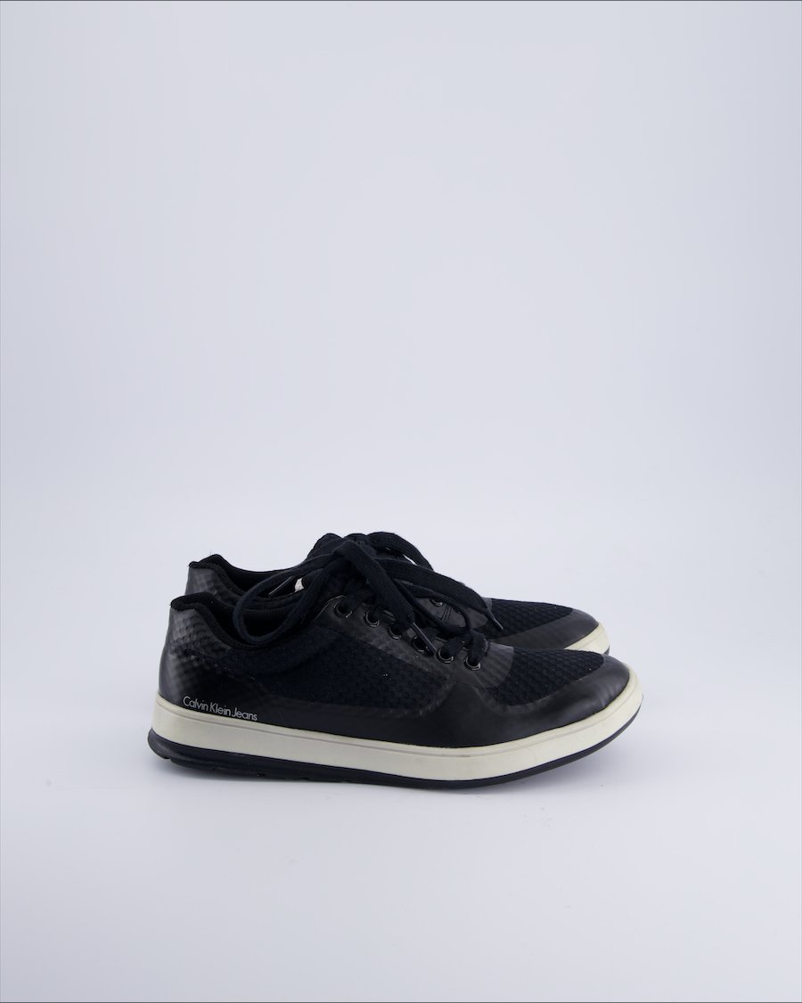 Calvin Klein Jeans Trainers Leather Black 41 EU