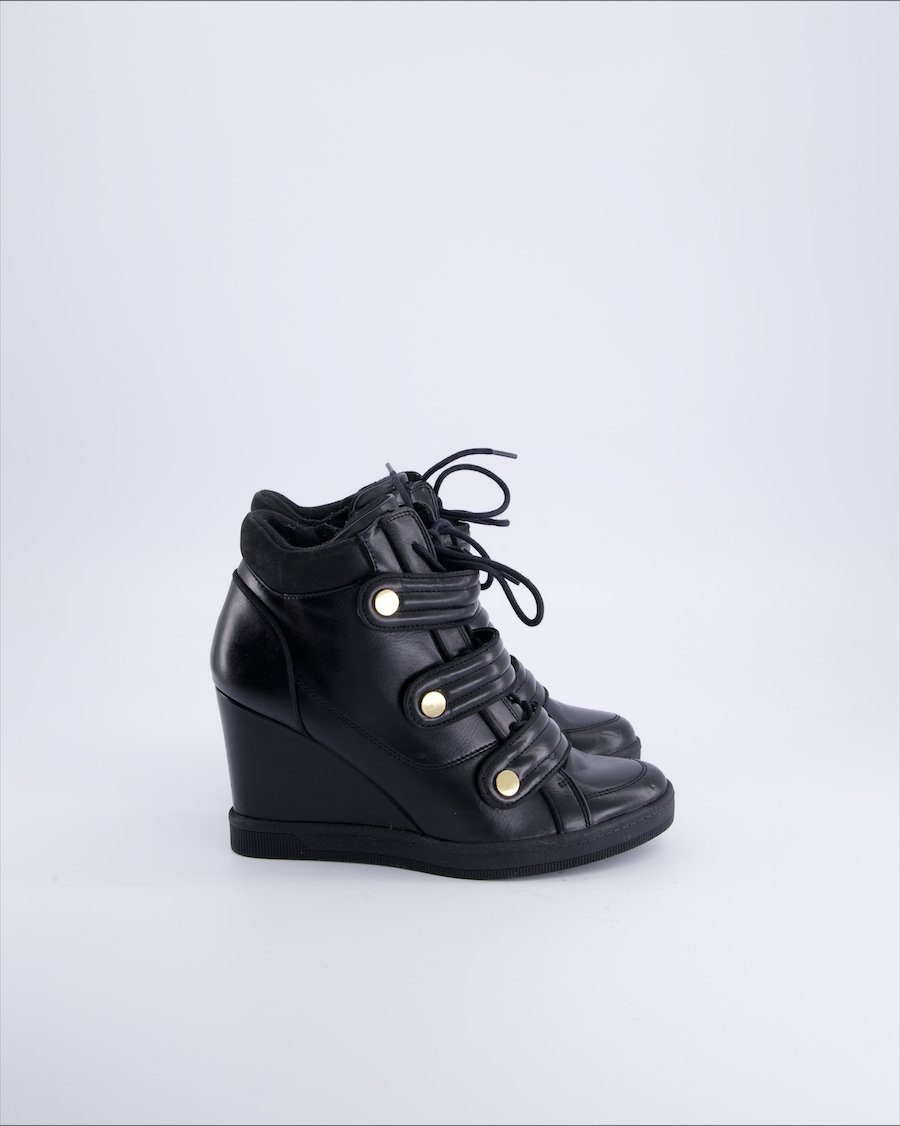 Aldo Ankle boots Leather Black 38 EU