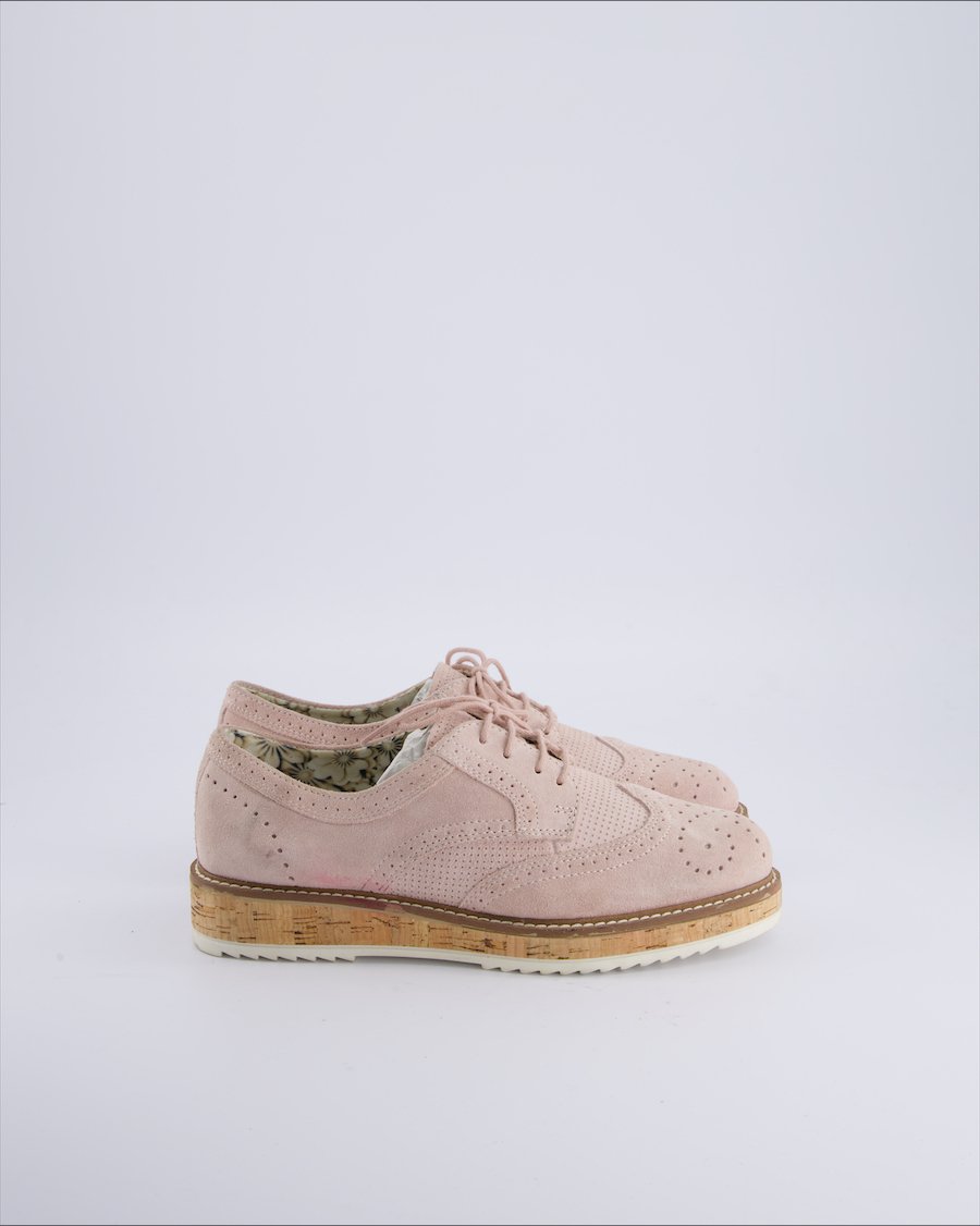5Th Avenue Shoes Suede Dusty Rose 38 EU
