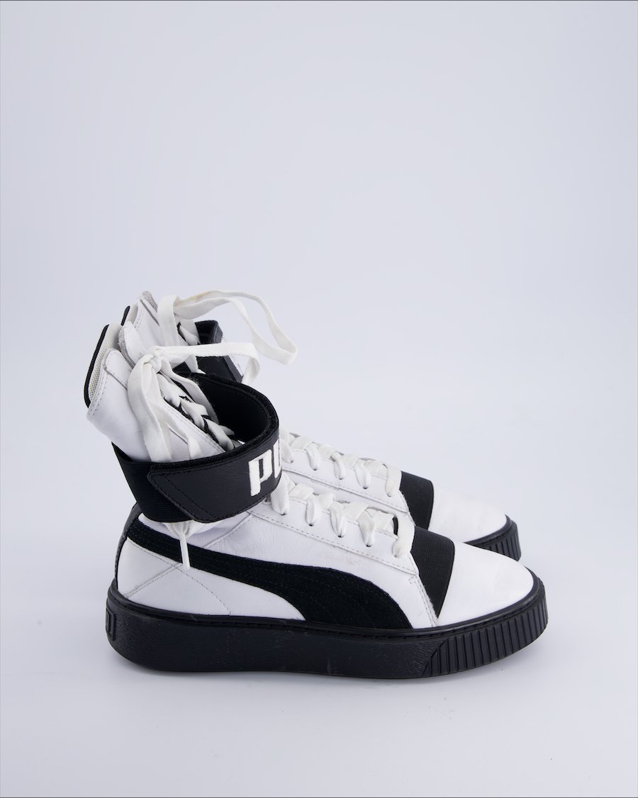 Puma Ankle boots Leather White 38,5 EU