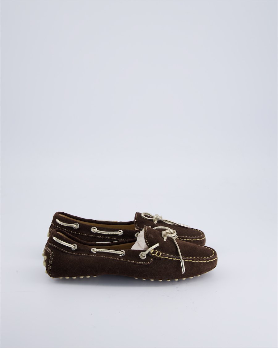Tod'S Shoes Suede Brown 36,5 EU