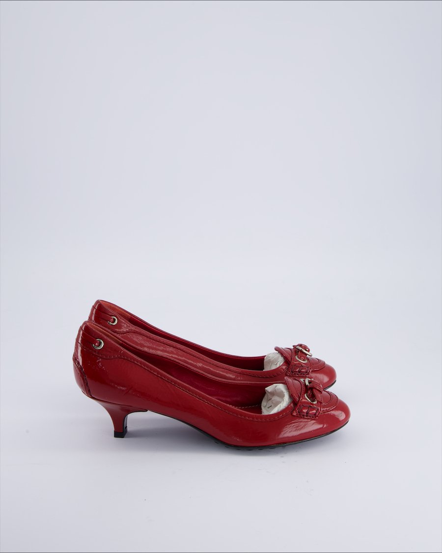 Carshoe Heels Leather Red 38,5 EU