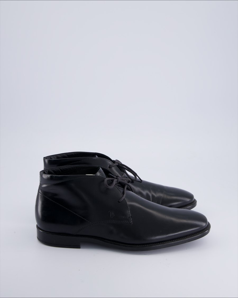 Tod'S Shoes Leather Black 41 EU