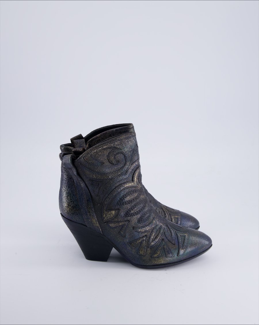 Strategia Ankle boots Leather Anthracite 36 EU