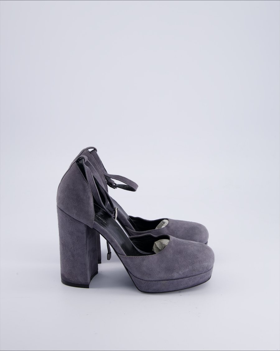 Liviana Conti Heels Suede Sky Blue 38 EU