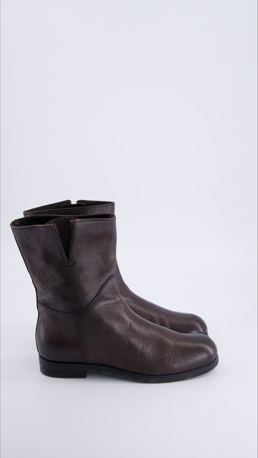 Santoni Ankle boots Leather Brown 39 EU