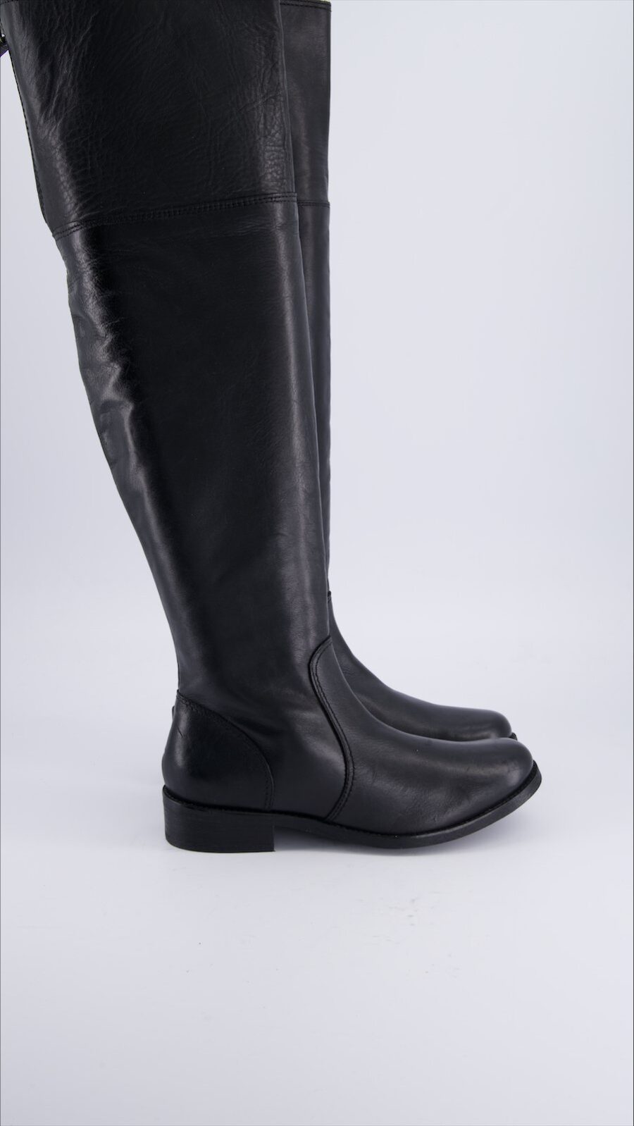 Max Boots Leather Black 36 EU