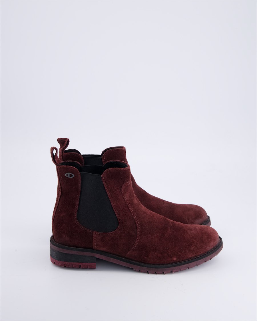 Roberto Santi Ankle boots Suede Burgundy 36 EU