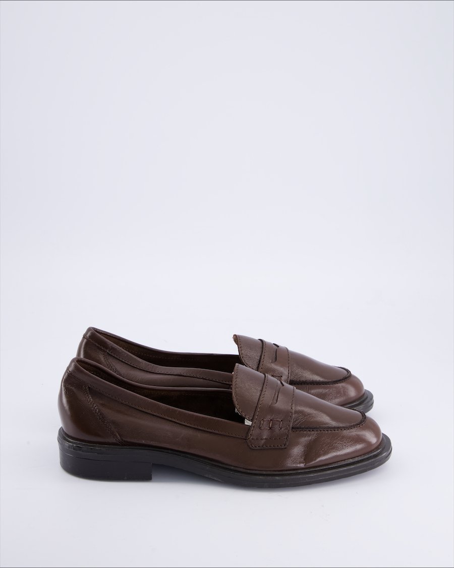 Manor Shoes Leather Brown 40 EU