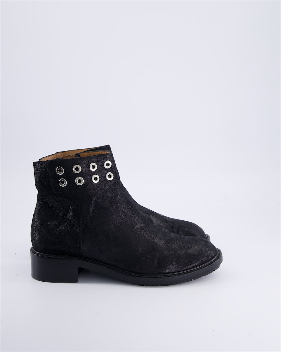 Fratelli Rossetti Boots Suede Black 40,5 EU