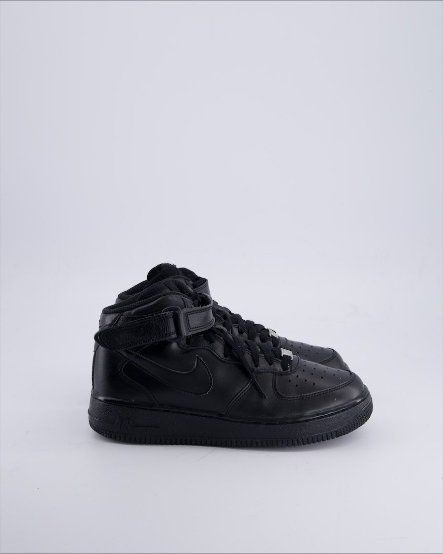 Nike Af1 Trainers Leather Black 38 EU