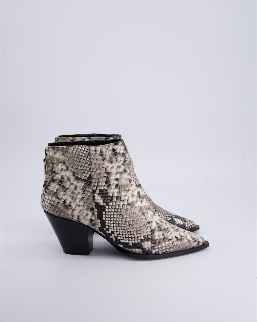 Jennie Ellen Ankle boots Leather Grey 39 EU