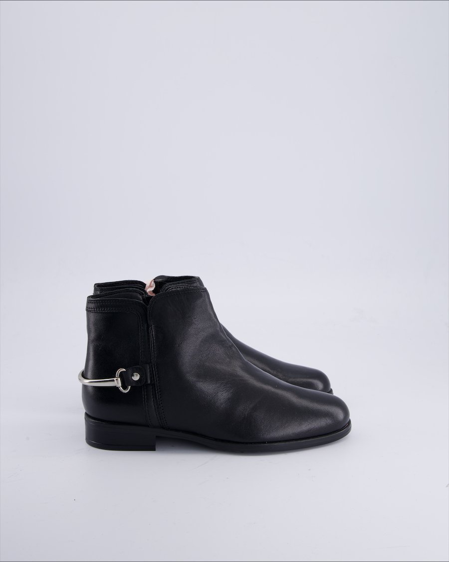 Roberto Santi Ankle boots Leather Black 36 EU