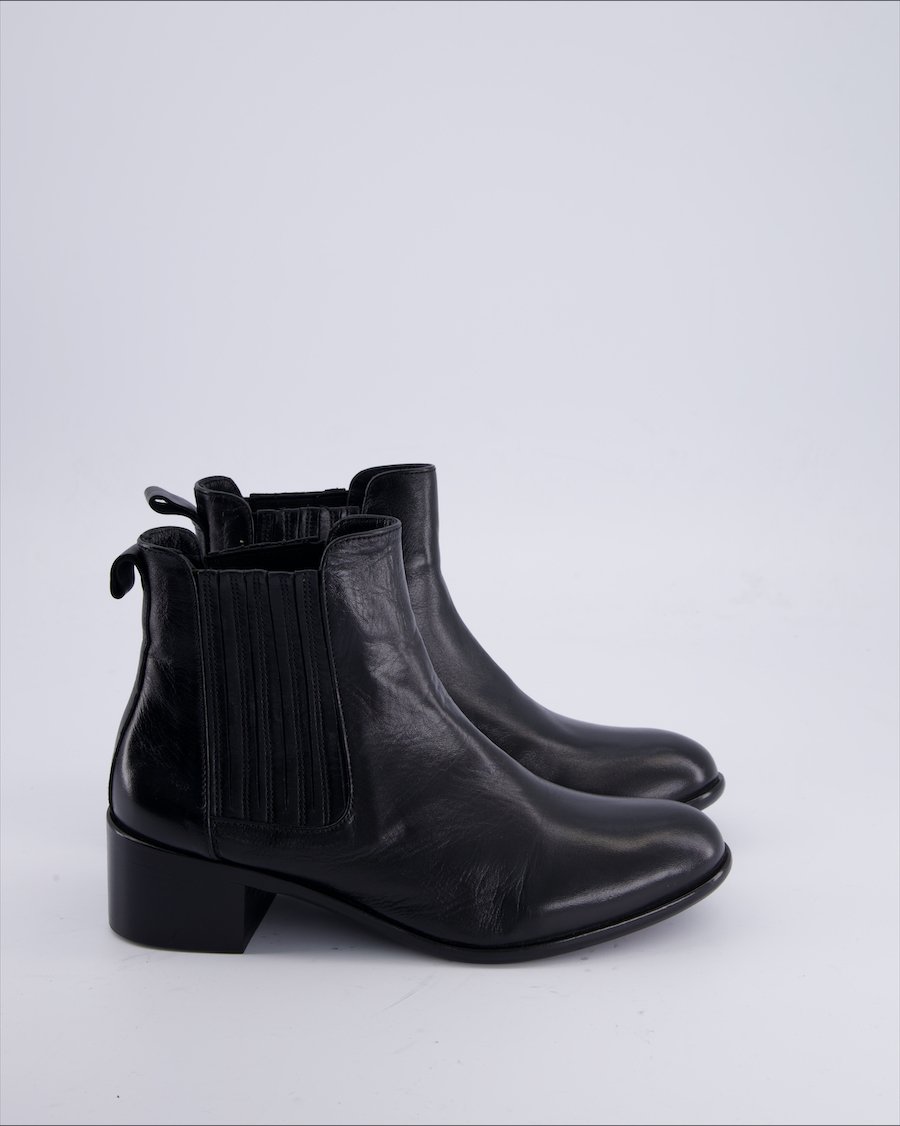 Gino Rossi Ankle boots Leather Black 38 EU