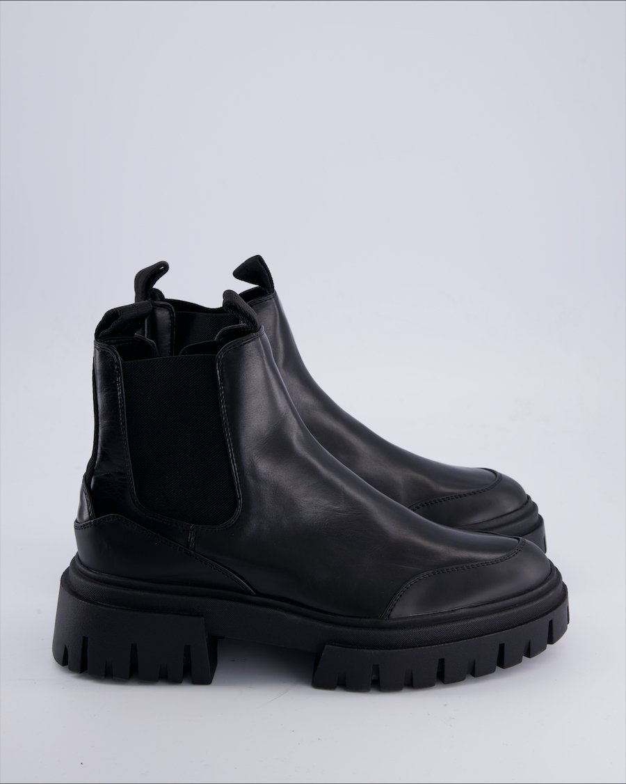 Zara Ankle boots Polyurethane Black 40 EU