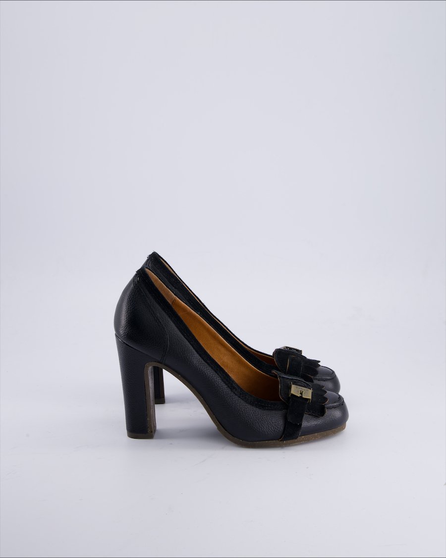 Scholl Heels Leather Black 37 EU