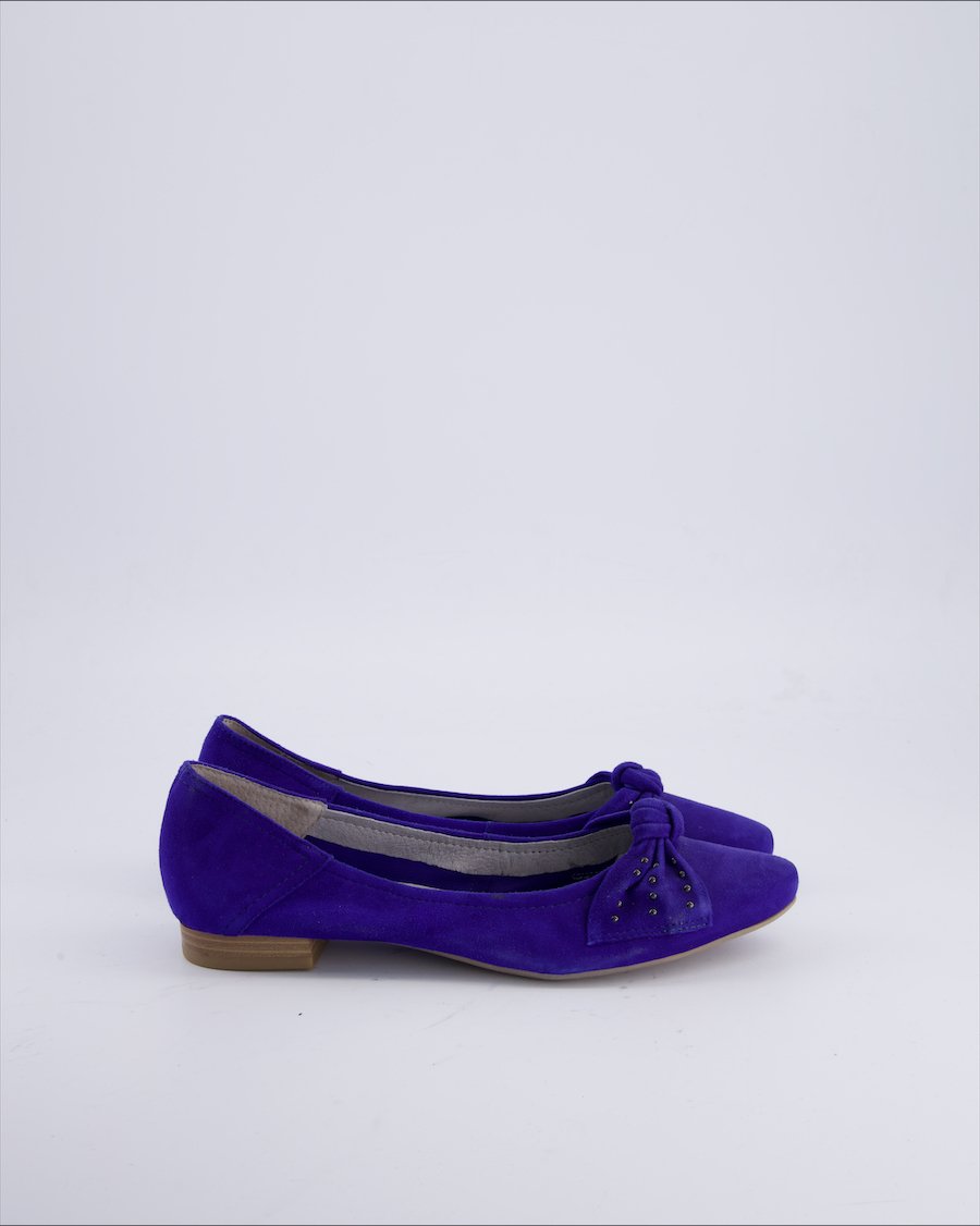Caprice Ballerinas Suede Blue 39 EU