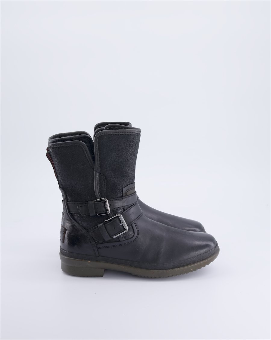 Ugg Ankle boots Leather Black 36 EU