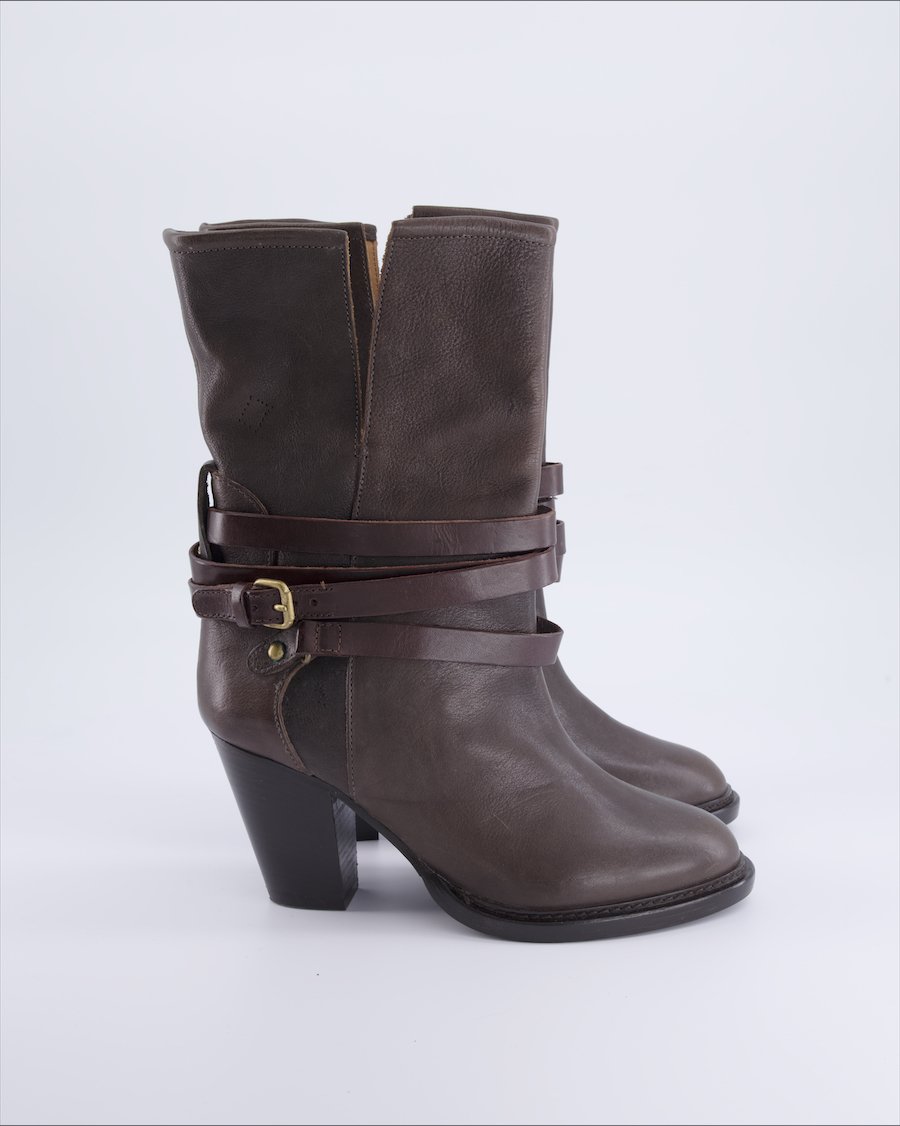 Navyboot Ankle boots Leather Brown 38 EU