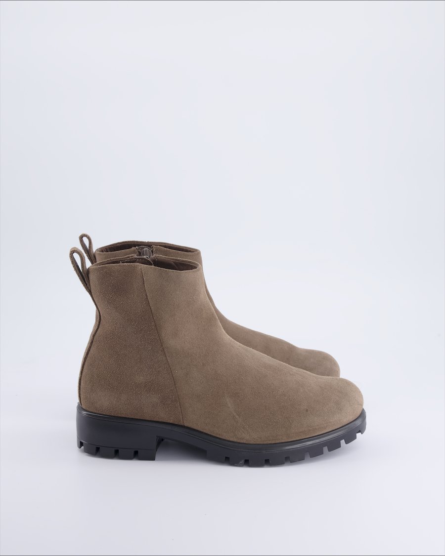 Ecco Ankle boots Suede Ecru 37 EU