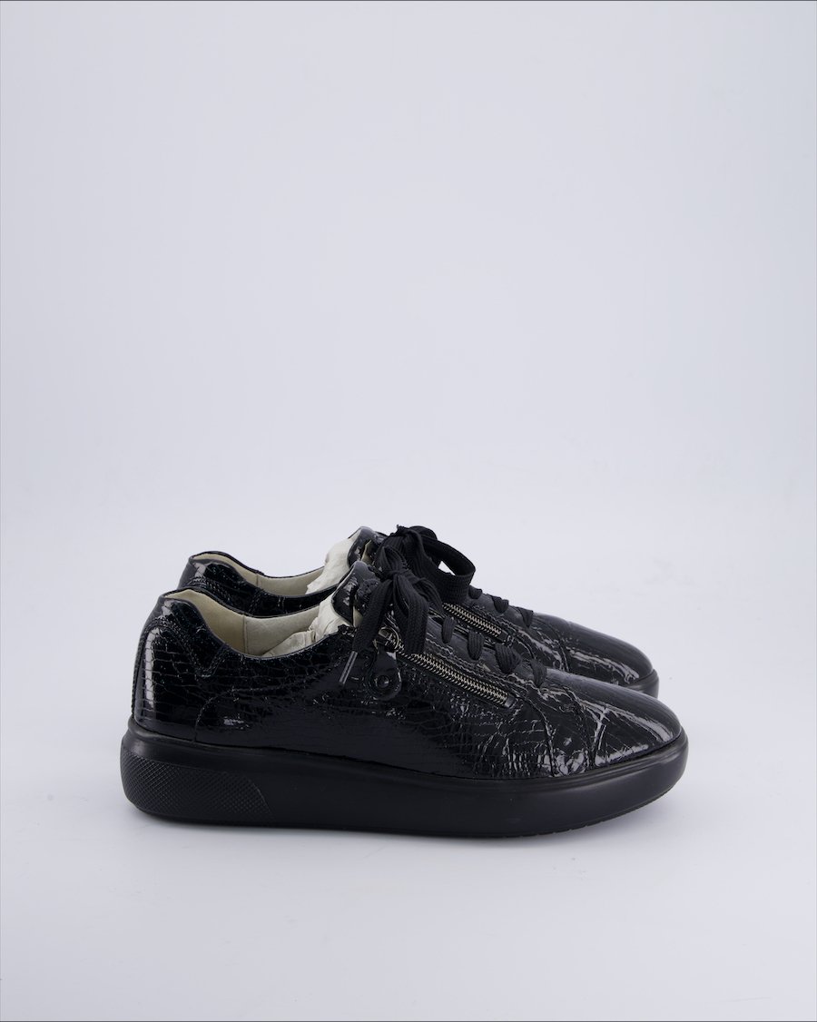 Waldlaufer Trainers Leather Black 39 EU