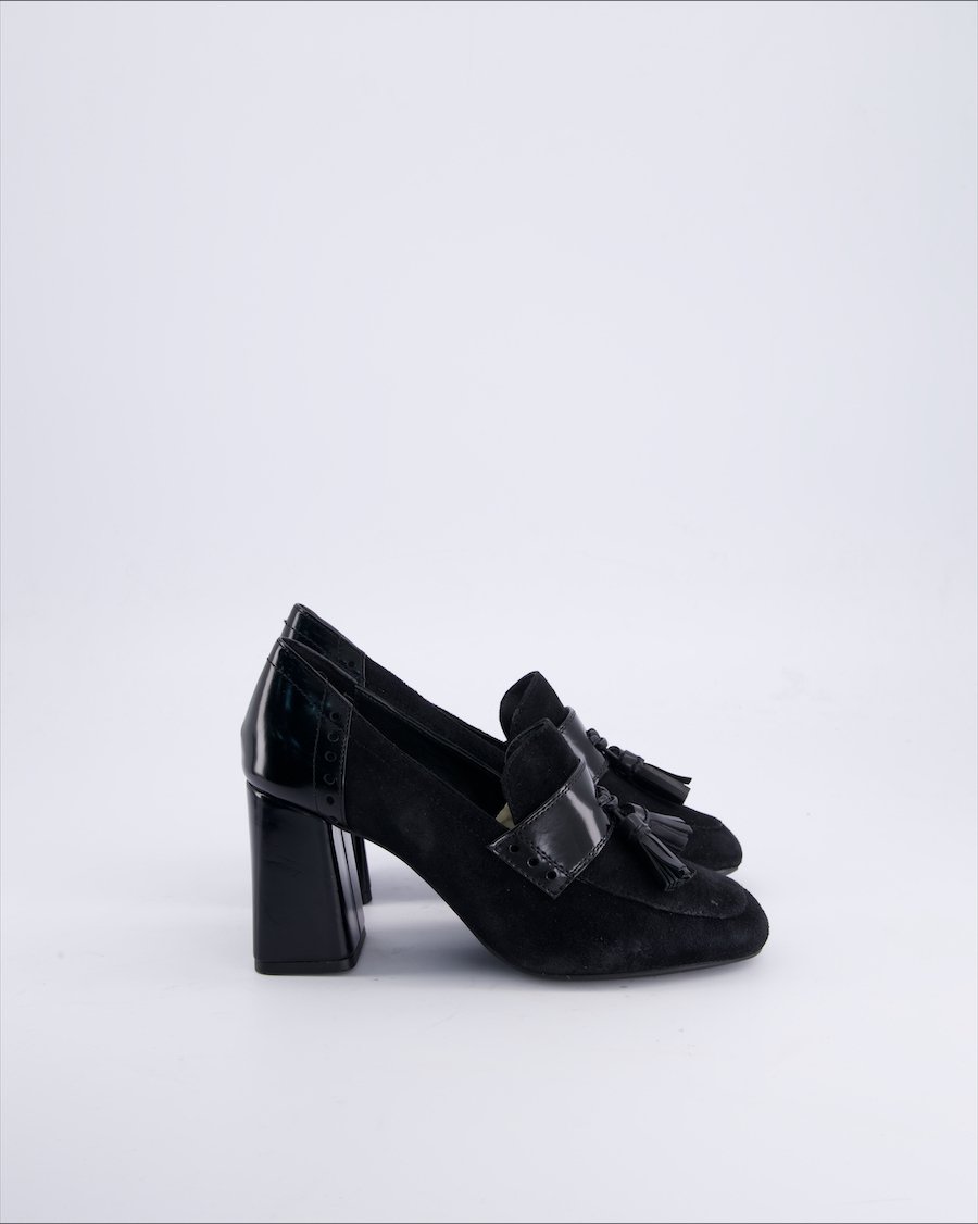 Geox Heels Suede Black 35 EU