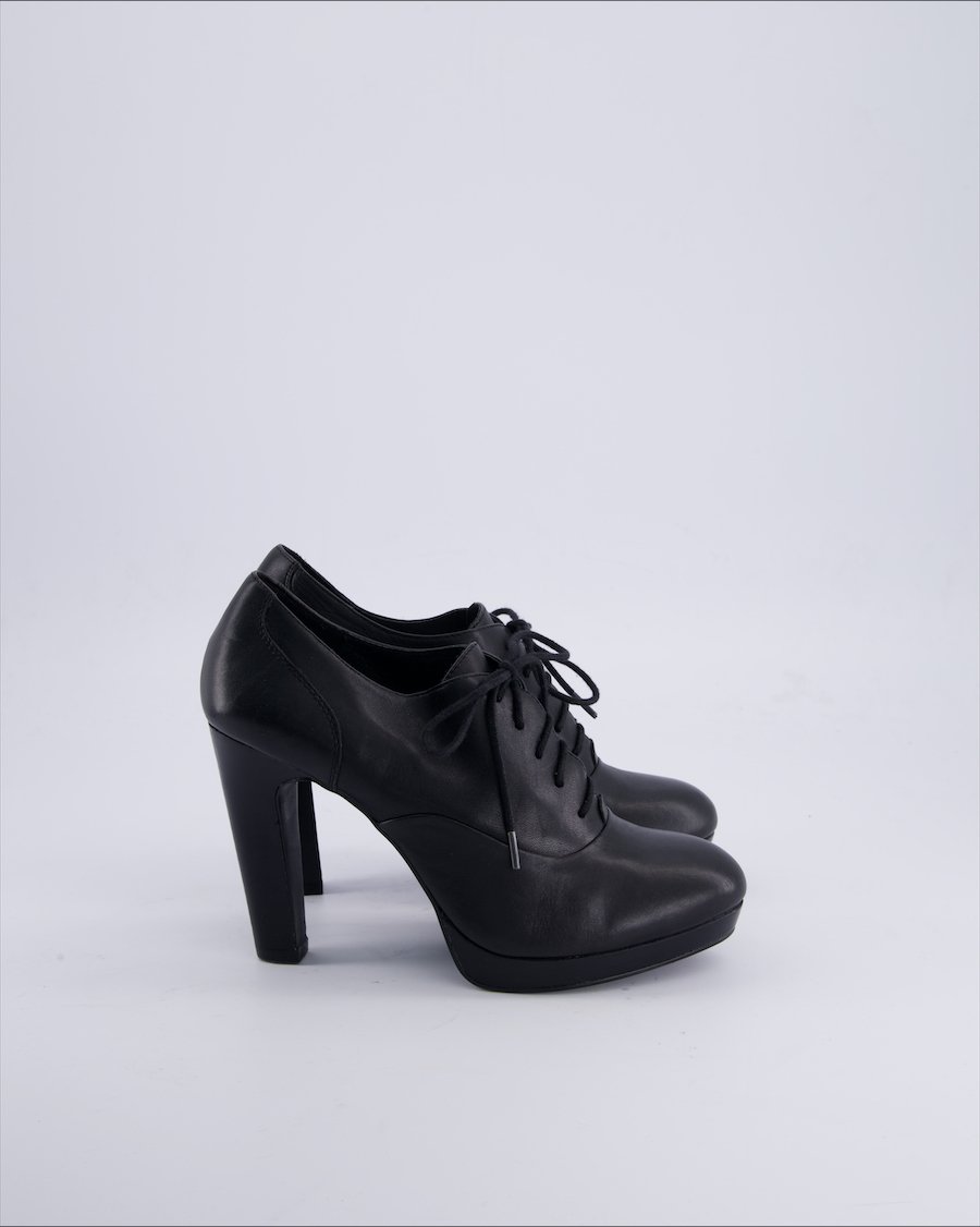 Hallhuber Heels Leather Black 38 EU