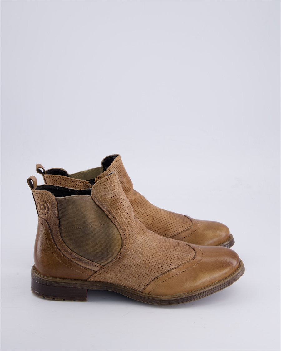 Bugatti Ankle boots Leather Ecru 40 EU