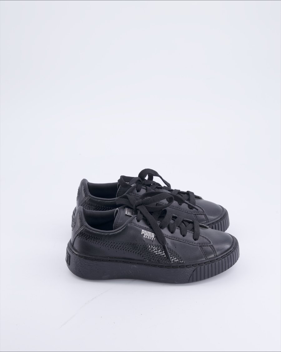 Puma Trainers Leather Black EU 31