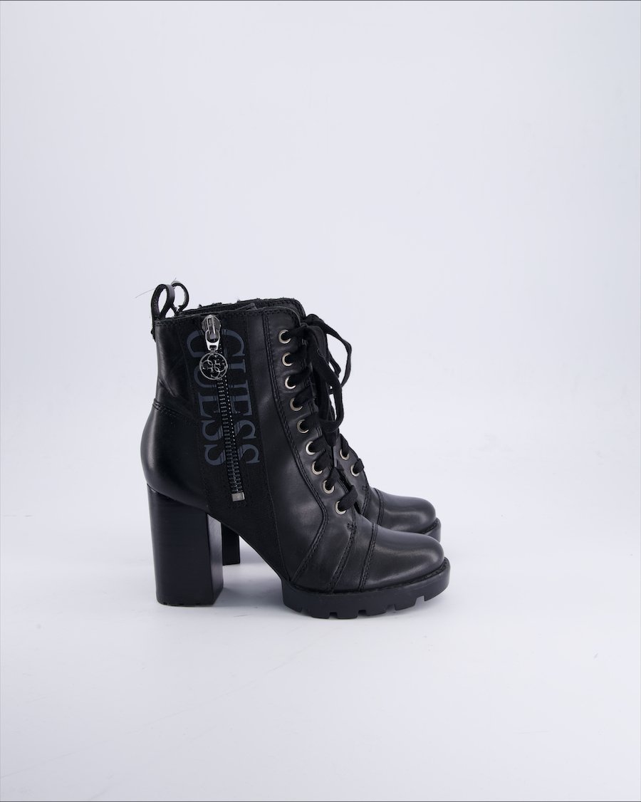 Guess Ankle boots Leather Black 36 EU