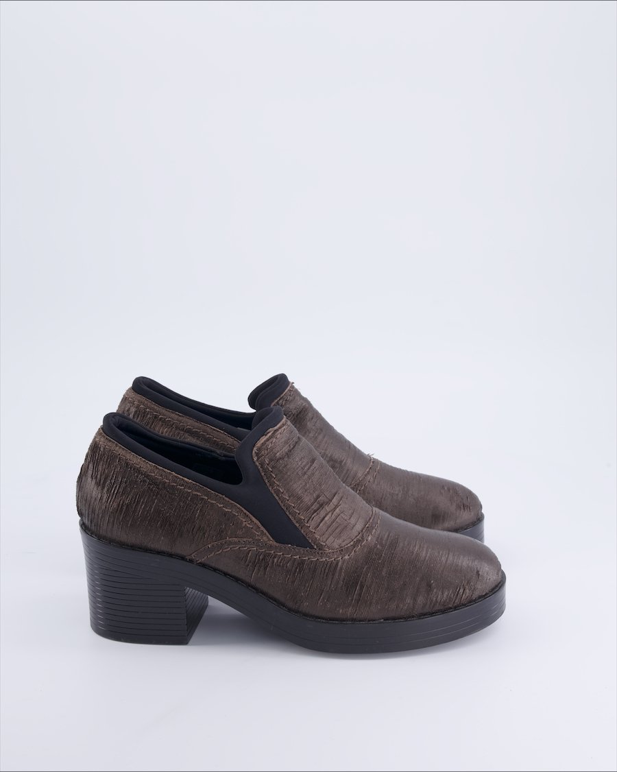 Peperosa Heels Leather Grey 40 EU