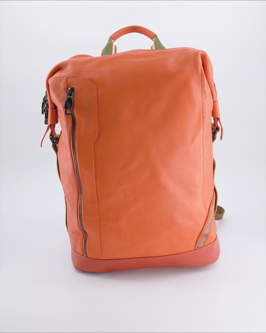 Scharlau Backpacks Leather Orange