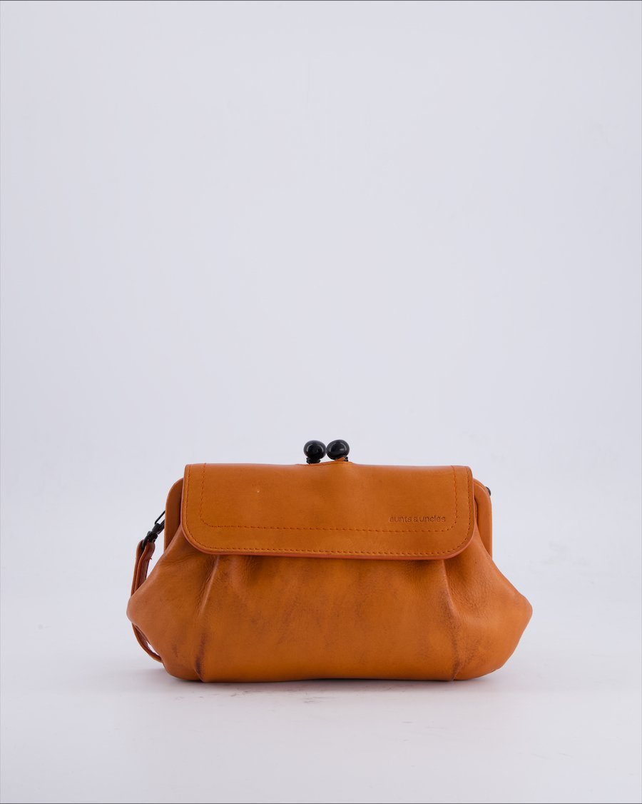 Aunts & Uncles Bags Leather Orange