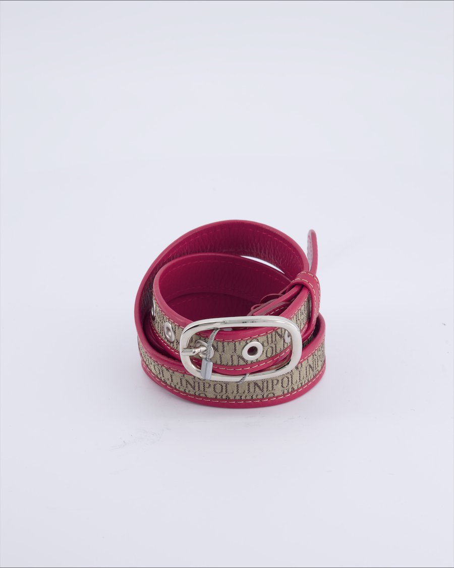 Pollini Belts Leather Red 90 cm