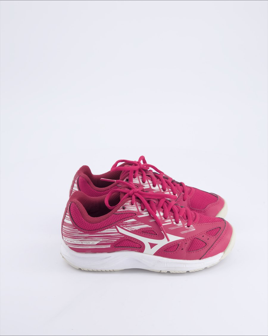 Mizuno Trainers Leather Pink EU 32.5