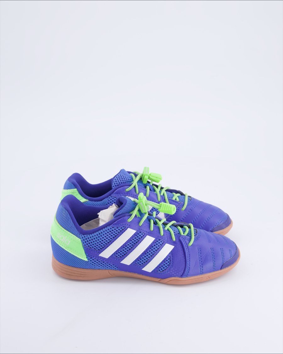 Adidas Trainers Leather Blue EU 34