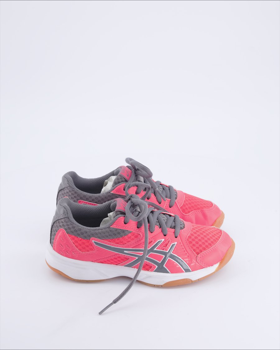 Asics Trainers Leather Pink EU 33