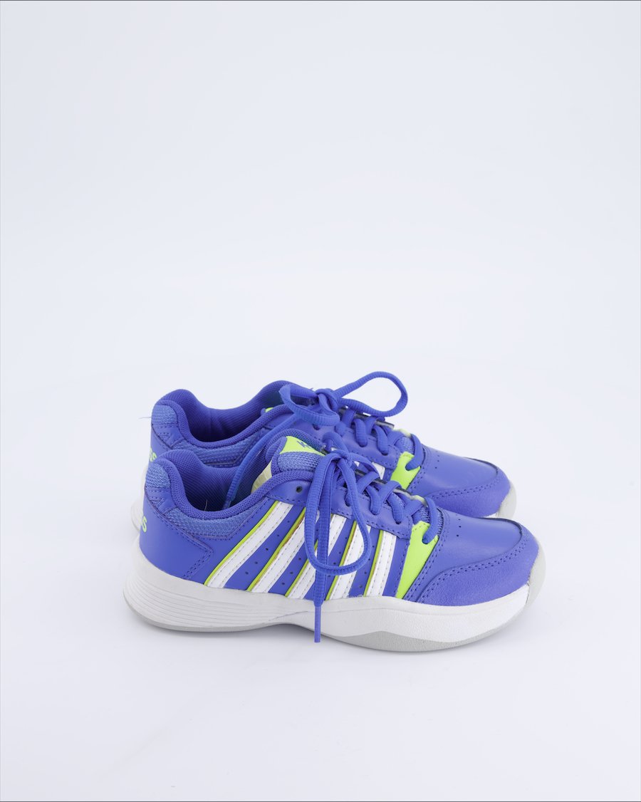 K-Swiss Trainers Leather Blue EU 32.5