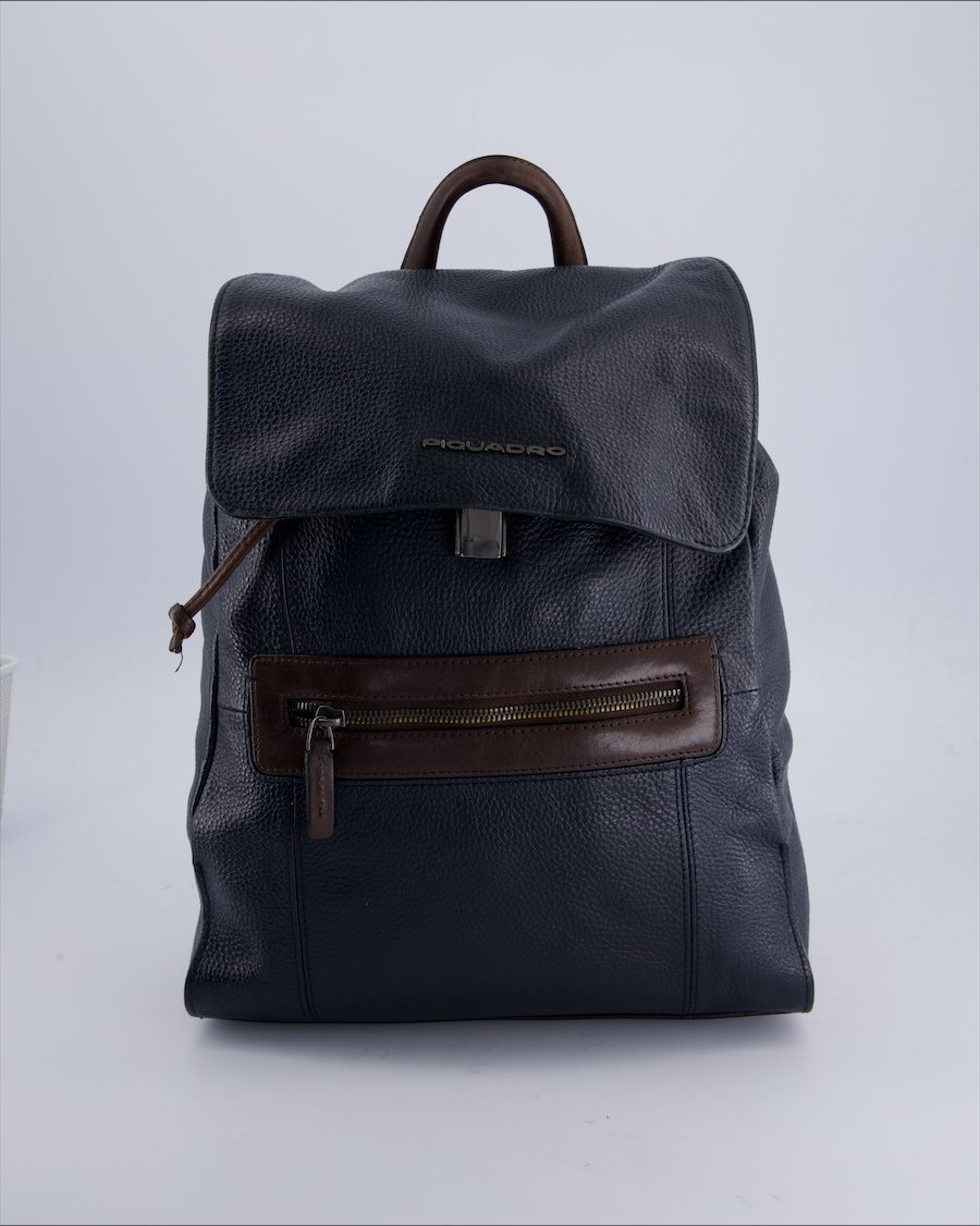 Piquadro Backpacks Leather Blue