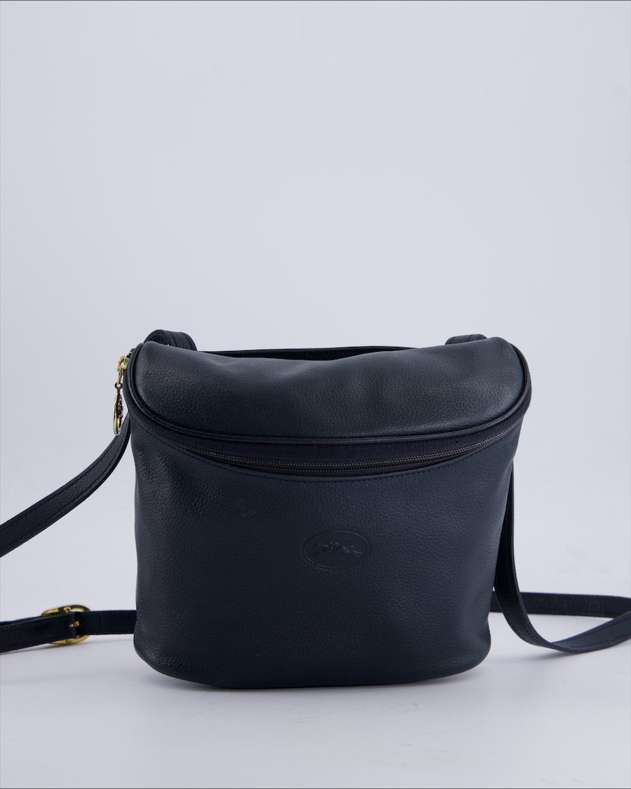 Longchamp Bags Leather Navy